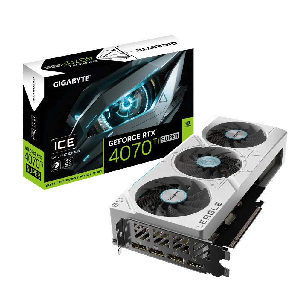 GIGABYTE RTX4070 TI SUPER EAGLE OC ICE 16GB