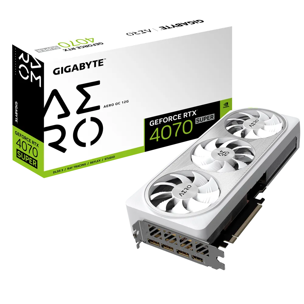 GIGABYTE RTX4070 SUPER AERO OC 12GB