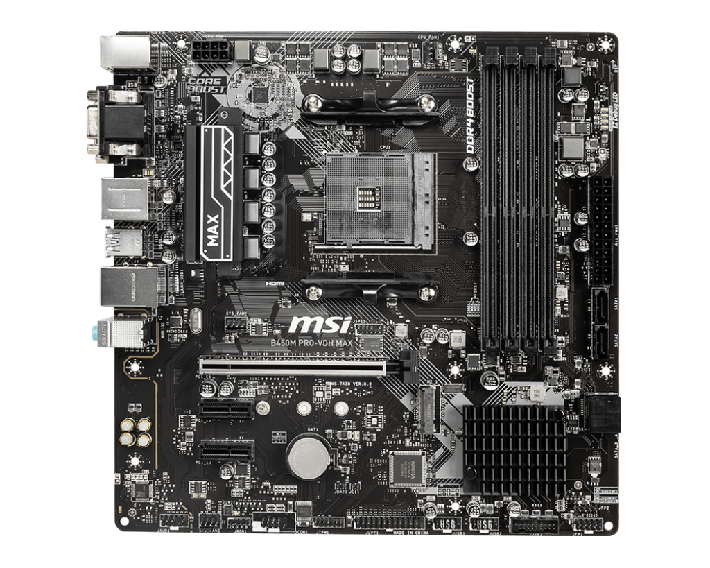 MSI B450M PRO-VDH MAX