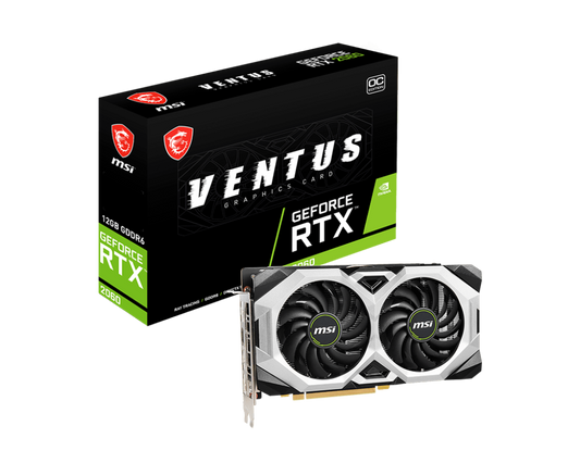 MSI GEFORCE RTX 2060 VENTUS 12GB OC