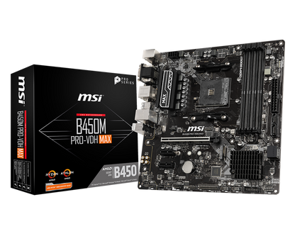 MSI B450M PRO-VDH MAX