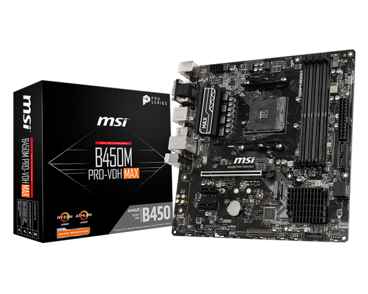MSI B450M PRO-VDH MAX