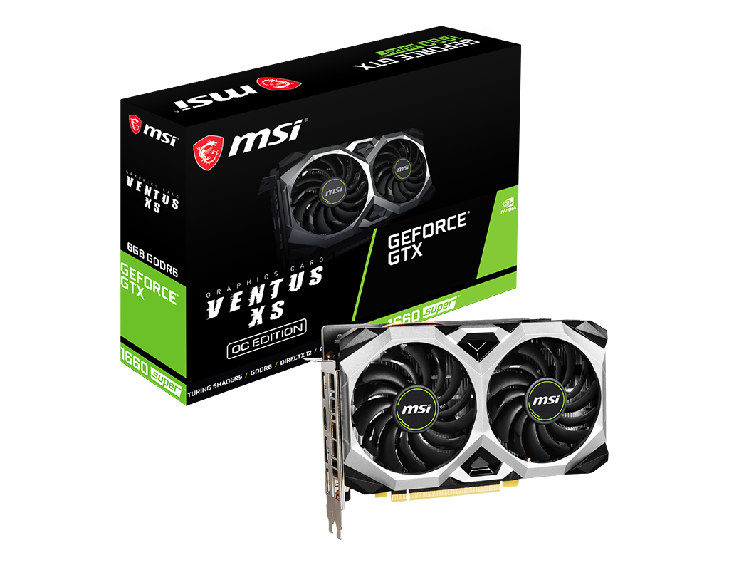 MSI VENTUS GeForce GTX1660 Super 6GB GDDR6