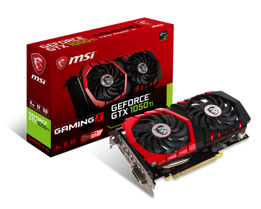 MSI NVIDIA GEFORCE GTX 1050 Ti