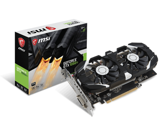 MSI GEFORCE GTX 1050 Ti RG OCV1