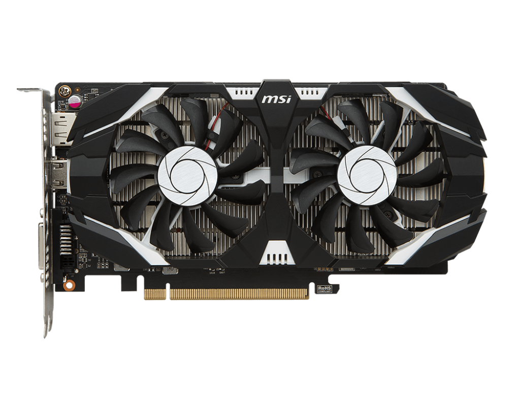 MSI GEFORCE GTX 1050 Ti RG OCV1