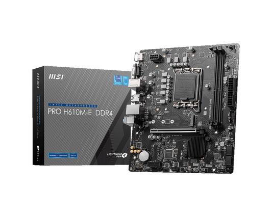 MSI H610M-E PRO DDR4 MOTHERBOARD