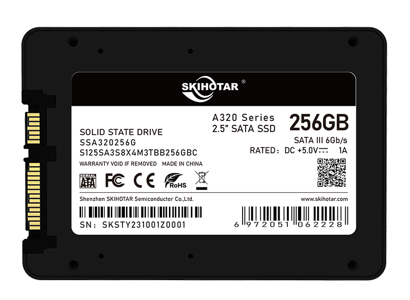 SKIHOTAR 256GB SSD 2.5" SATA