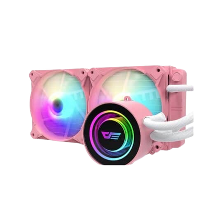 DARKFLASH (DX240) AIO/ARGB LIQUID COOLER PINK