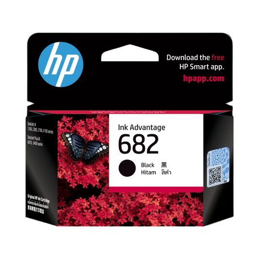 HP 682 BLACK INK CARTRIDGE