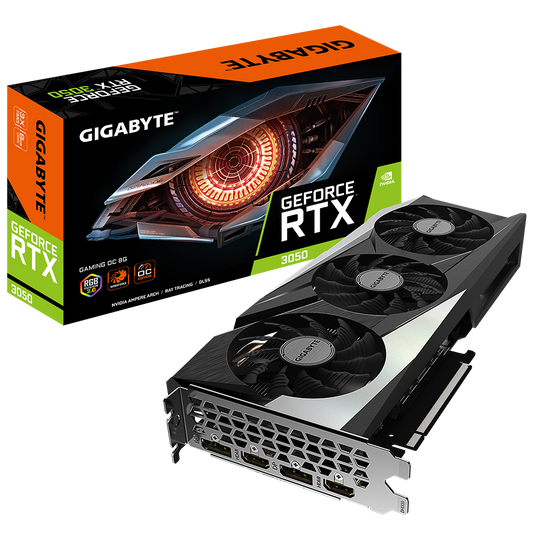 GIGABYTE AORUS RTX 3050 8GB TRIPLE FAN