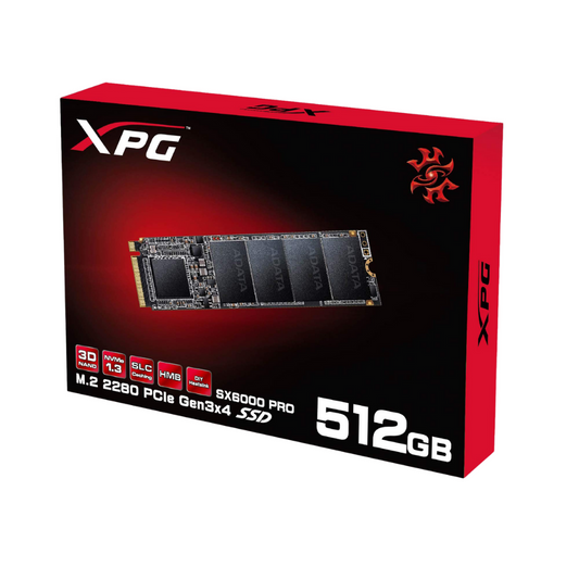 ADATA XPG SX6000 PRO 512GB PCIe GEN3X4 NVMe
