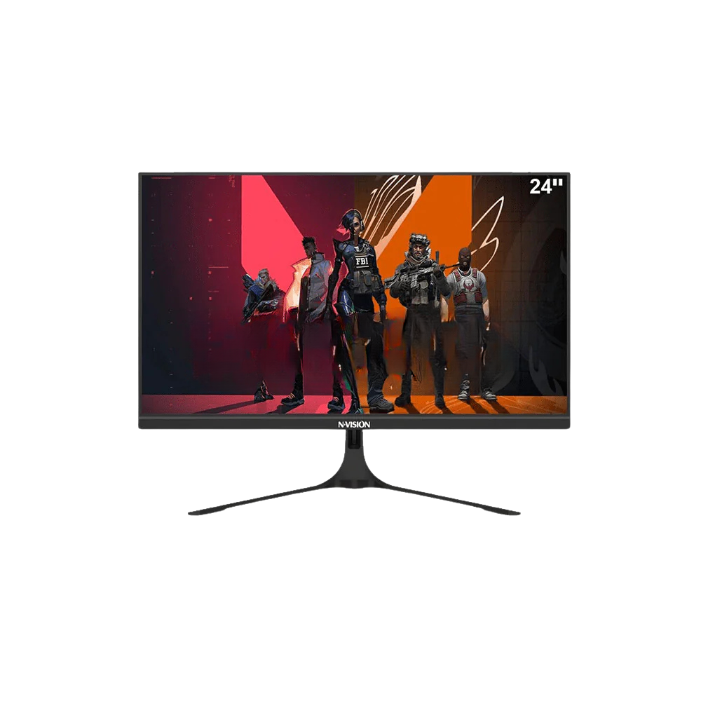 NVISION EG24S1 PRO 23.8" FHD 180Hz GAMING MONITOR | FLAT | BLACK