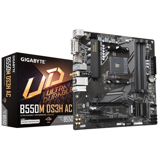 GIGABYTE B550M DS3H AC