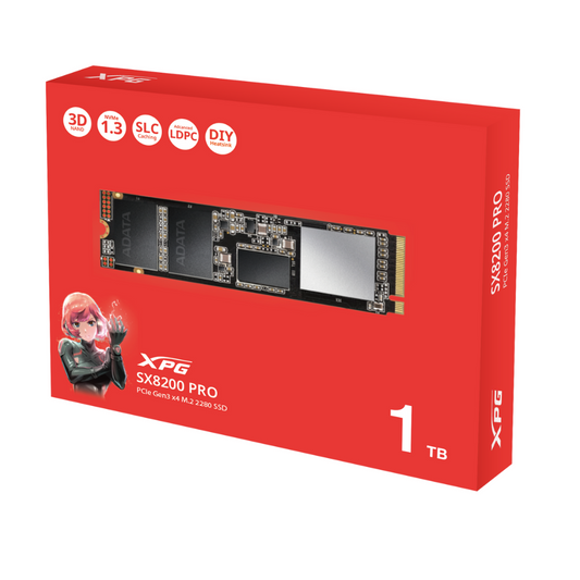 ADATA XPG SX8200 PRO 1TB GEN3X4 2280 SSD