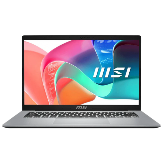 MSI Modern 14 F13MG-032PH Laptop (Urban Silver) | 14" FHD (1920x1080) IPS | i3-1315U | 8GB RAM | 512GB SSD | Intel UHD Graphics | Windows 11 Home + MSI Sleeve Bag GP