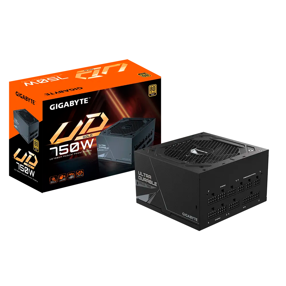 GIGABYTE 750WATTS UD750GM 80+ GOLD FULLY MODULAR