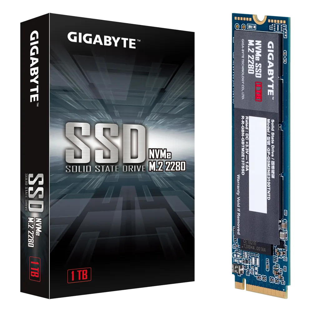 GIGABYTE 1TB SSD NVMe