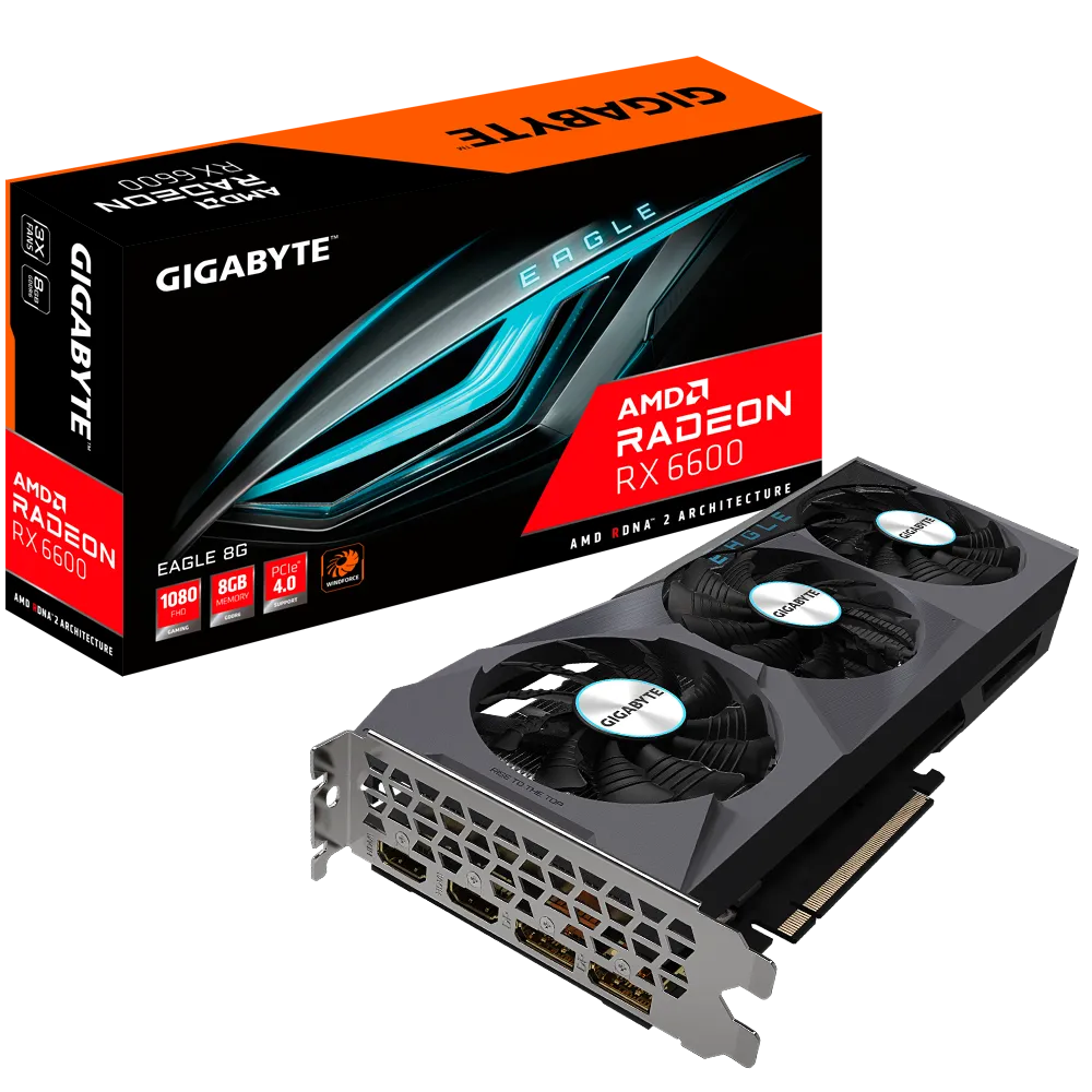 GIGABYTE RADEON RX6600 EAGLE 8GB