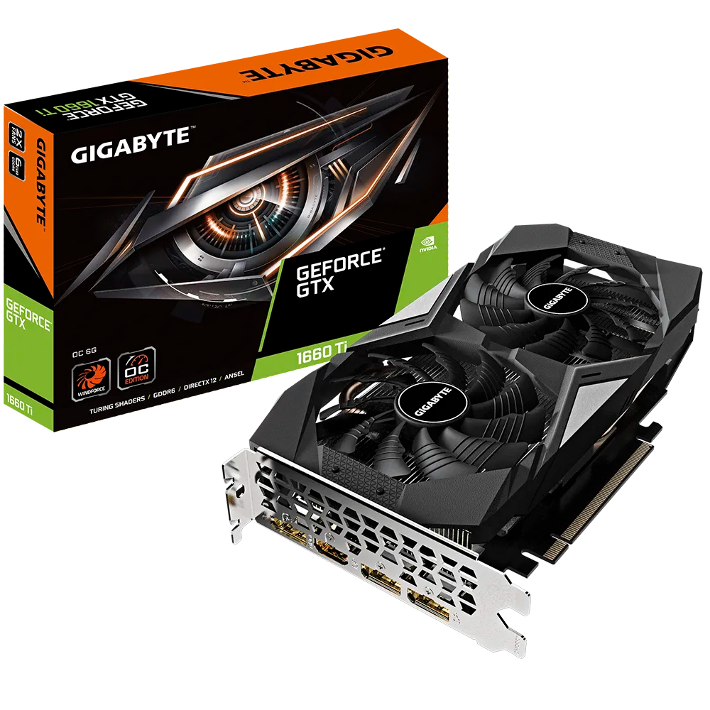 GIGABYTE GTX 1660Ti OC 6GB GDDR6