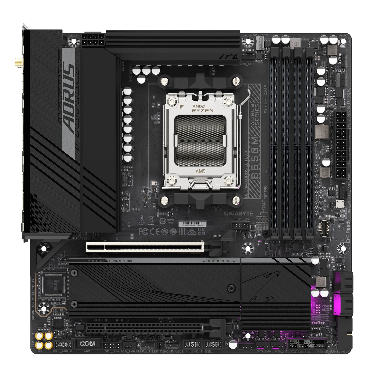 GIGABYTE B650M AORUS ELITE AX MOTHERBOARD