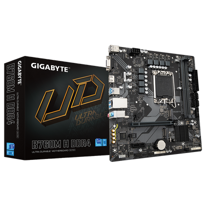 GIGABYTE B760M H DDR4 MOTHERBOARD