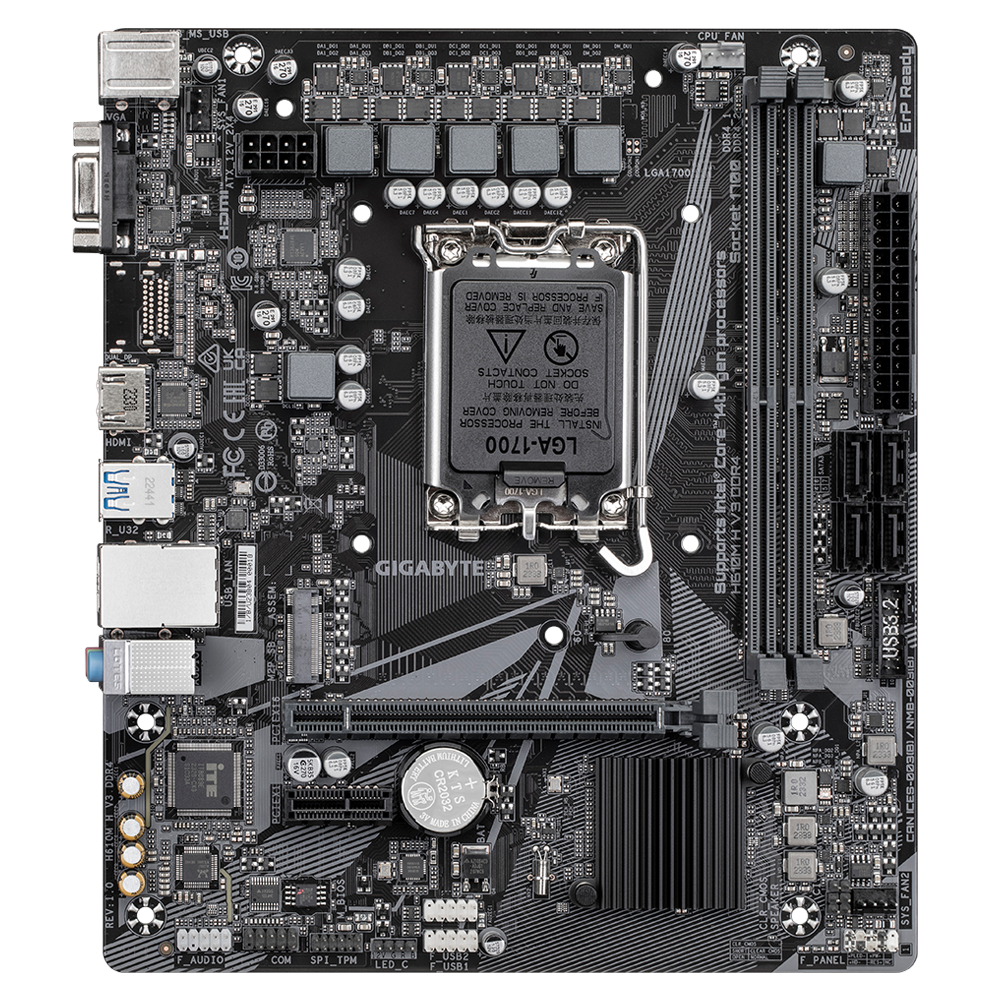 GIGABYTE H610M H V3 DDR4 MOTHERBOARD