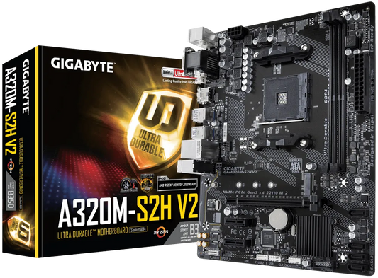 GIGABYTE A320M-S2H V2 MOTHERBOARD