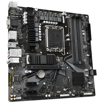GIGABYTE B660 LGA1700 DDR4 6+2 DIGITAL VRAM WIFI MATX