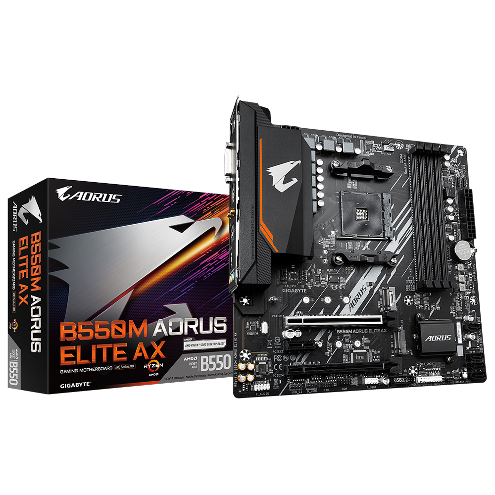 GIGABYTE B550M AORUS ELITE AX