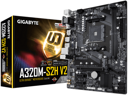 GIGABYTE GA A320M S2H V2, B350