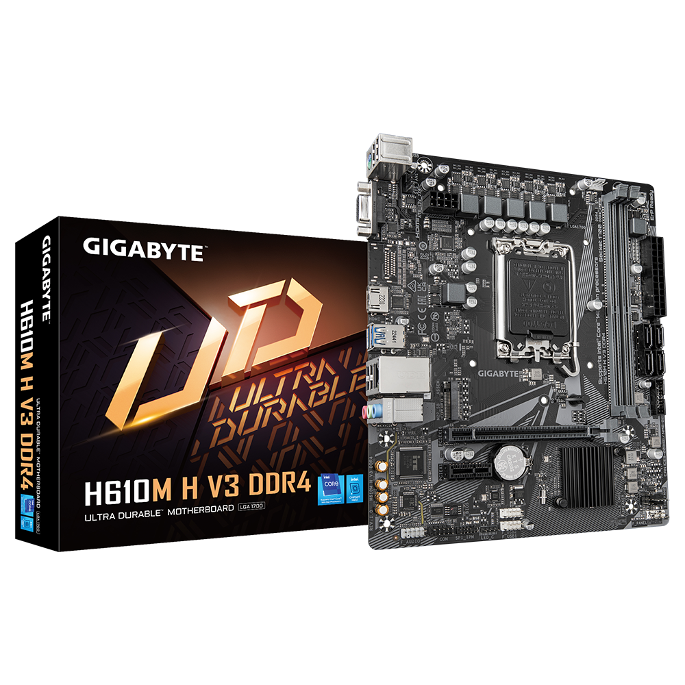 GIGABYTE H610M H V3 DDR4 MOTHERBOARD