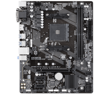 GIGABYTE GA A320M S2H, A320