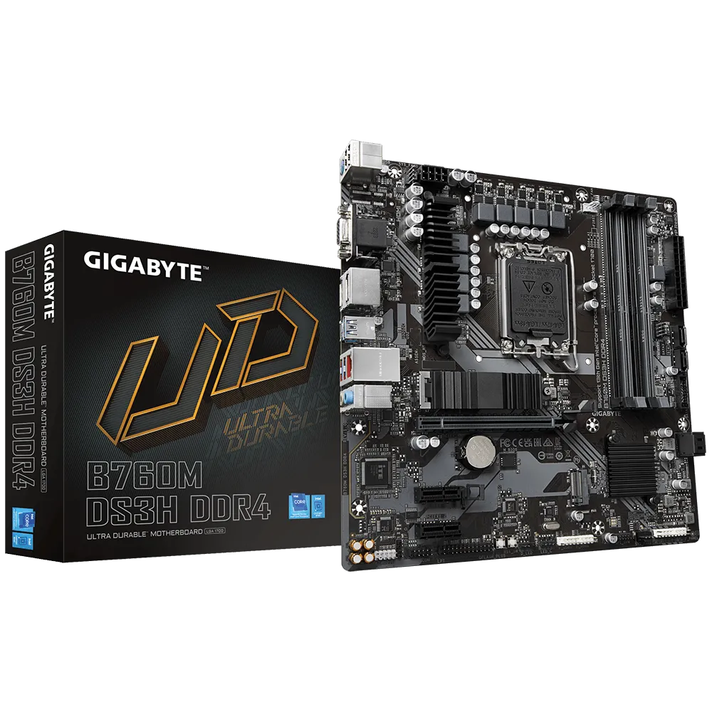 GIGABYTE B760M DS3H MOTHERBOARD
