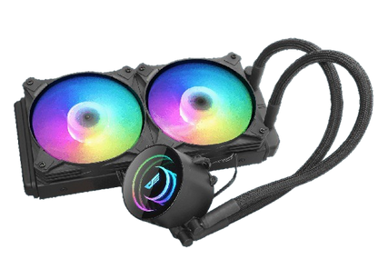 DARKFLASH (DX240) AIO/ARGB LIQUID COOLER BLACK