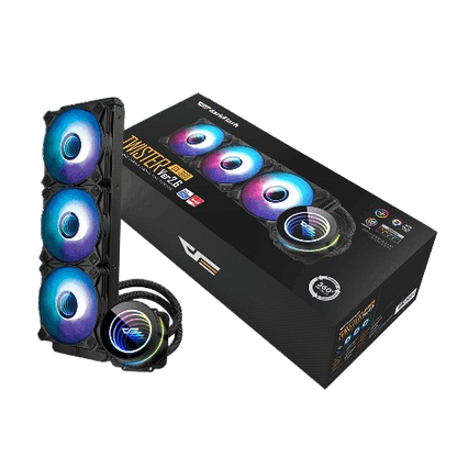 DARKFLASH (DX360 V2.6) AIO/ RGB LIQUID COOLER BLACK