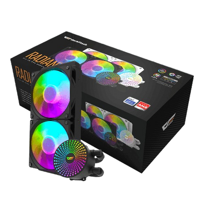 DARKFLASH (DC240) LIQUID COOLER BLACK