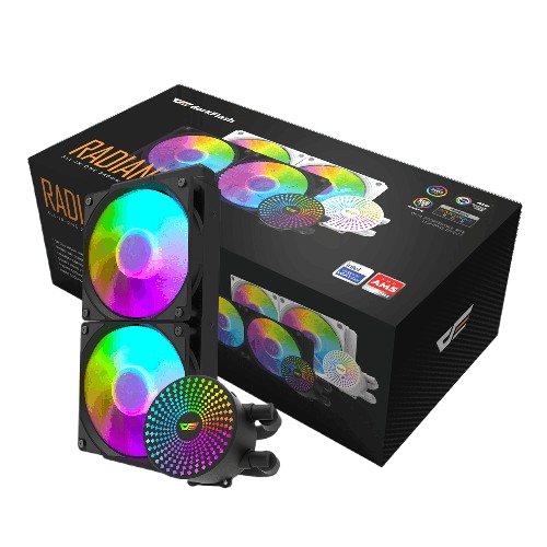 DARKFLASH (DC240) LIQUID COOLER BLACK