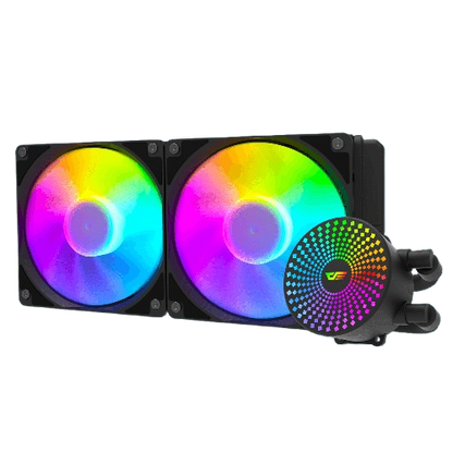 DARKFLASH (DC240) LIQUID COOLER BLACK