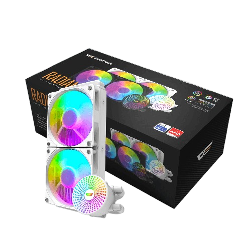DARKFLASH (DC240) LIQUID COOLER WHITE