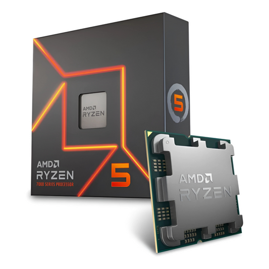 AMD RYZEN 5 7500F | 6 Cores | 12 Threads | 3.7 GHz | AM5 | Desktop Processor
