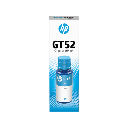 HP GT52 CYAN INK BOTTLE