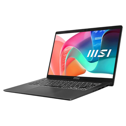 MSI Modern 14 F13MG-025PH Laptop (Platinum Grey) | 14" FHD (1920x1080) IPS | i5-1335U | 16GB RAM | 512GB SSD | Iris Xe Graphics | Windows 11 Home + MS Office Home & Student 2021 + MSI Sleeve Bag GP