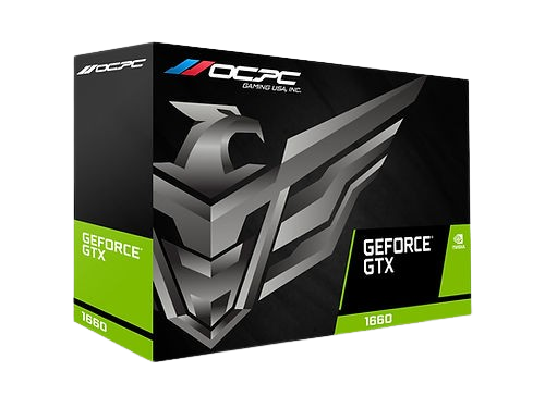 OCPC GF GTX 1660 6GB-GDDR5/HDMI+DP/192-BIT DUAL FAN