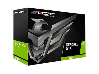 OCPC GF GTX 1650 4GB-DDR6/DVI+HDMI+DP/192-BIT DUAL FAN