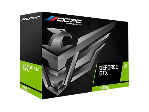 OCPC GF GTX 1650 4GB-DDR6/DVI+HDMI+DP/192-BIT DUAL FAN
