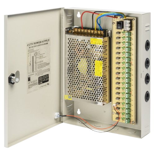 CCTV POWER SUPPLY 18 CHANNEL(20A)