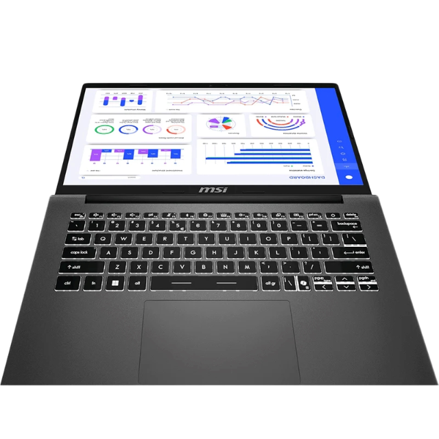 MSI Modern 14 F13MG-025PH Laptop (Platinum Grey) | 14" FHD (1920x1080) IPS | i5-1335U | 16GB RAM | 512GB SSD | Iris Xe Graphics | Windows 11 Home + MS Office Home & Student 2021 + MSI Sleeve Bag GP
