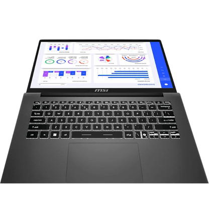 MSI Modern 14 F13MG-025PH Laptop (Platinum Grey) | 14" FHD (1920x1080) IPS | i5-1335U | 16GB RAM | 512GB SSD | Iris Xe Graphics | Windows 11 Home + MS Office Home & Student 2021 + MSI Sleeve Bag GP
