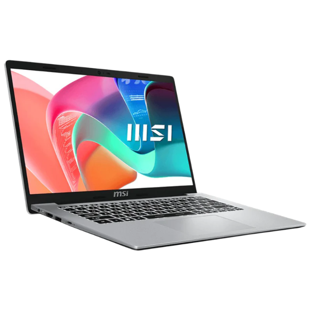MSI Modern 14 F13MG-032PH Laptop (Urban Silver) | 14" FHD (1920x1080) IPS | i3-1315U | 8GB RAM | 512GB SSD | Intel UHD Graphics | Windows 11 Home + MSI Sleeve Bag GP